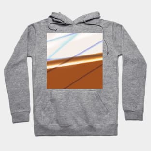 brown white abstract texture Hoodie